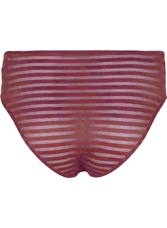Striped tai briefs with regular waist, Nocturne ASS, Packshot image number 1