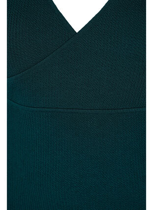 Swimsuit with wrap effect, Deep Teal, Packshot image number 2