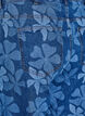 Myra jeans in floral denim with a wide fit, Blue, Packshot image number 3