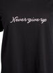 T-shirt with motif, Black, Packshot image number 2