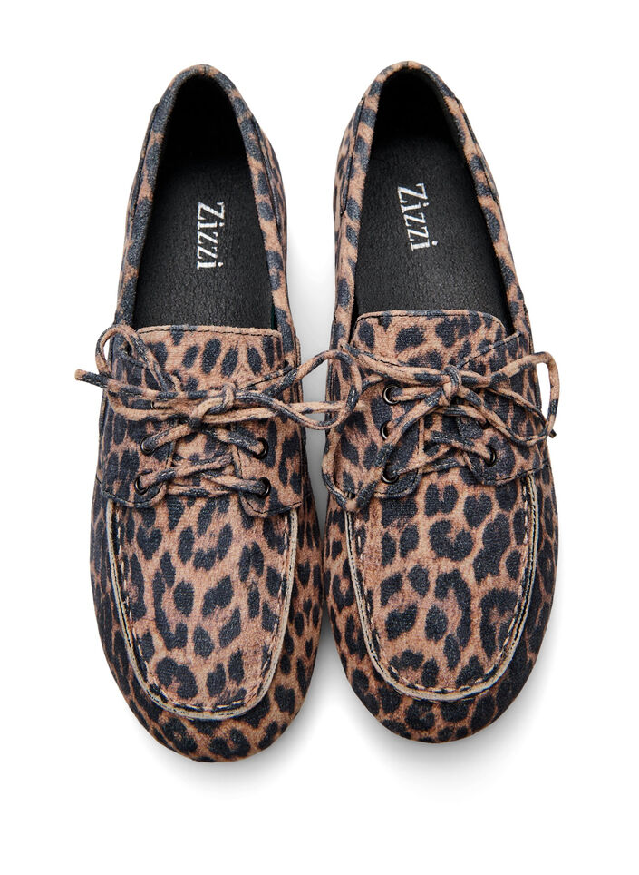 Faux suede moccasins, Beige, Packshot image number 2