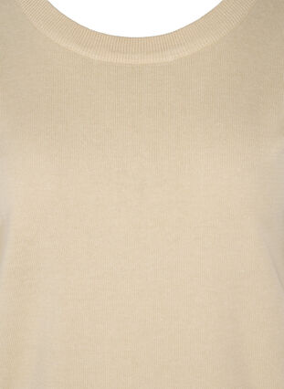 Knit blouse with 3/4-sleeves, Birch, Packshot image number 2
