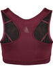 Sports bra with racerback, Red, Packshot image number 1