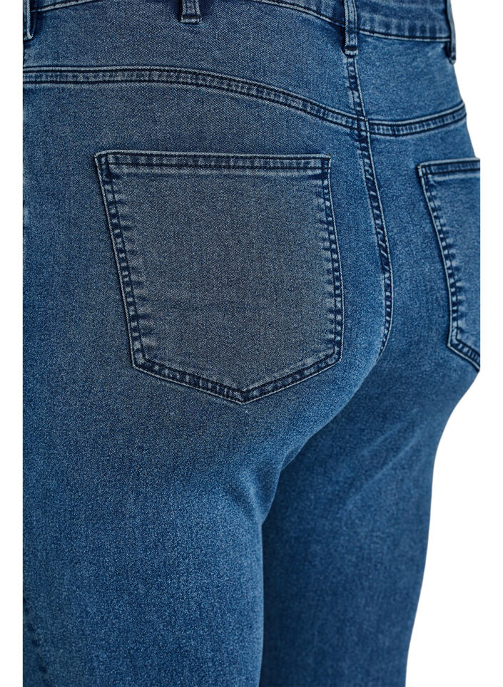 Amy high-waisted super slim fit jeans, Blue, Packshot image number 3