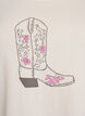 T-shirt with motif, Vanilla, Packshot image number 2