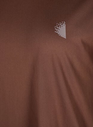 Short-sleeved workout t-shirt, Chocolate Martini, Packshot image number 2