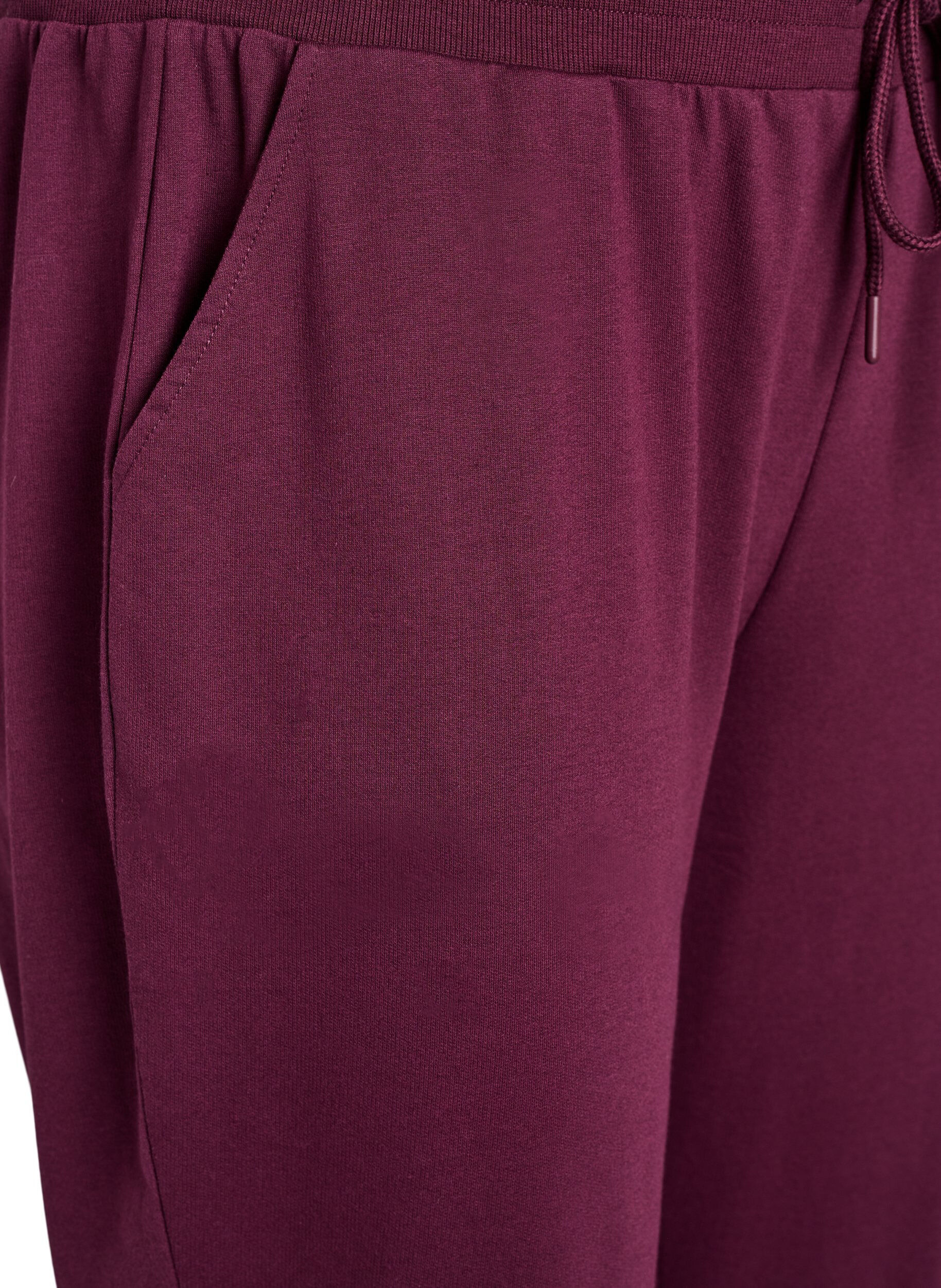 ZizzifashionLoose tracksuit trousers with pockets, Red, Packshot image number 2
