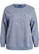 Sweatshirt with embroidered Milan motif, Dark Grey, Packshot image number 0
