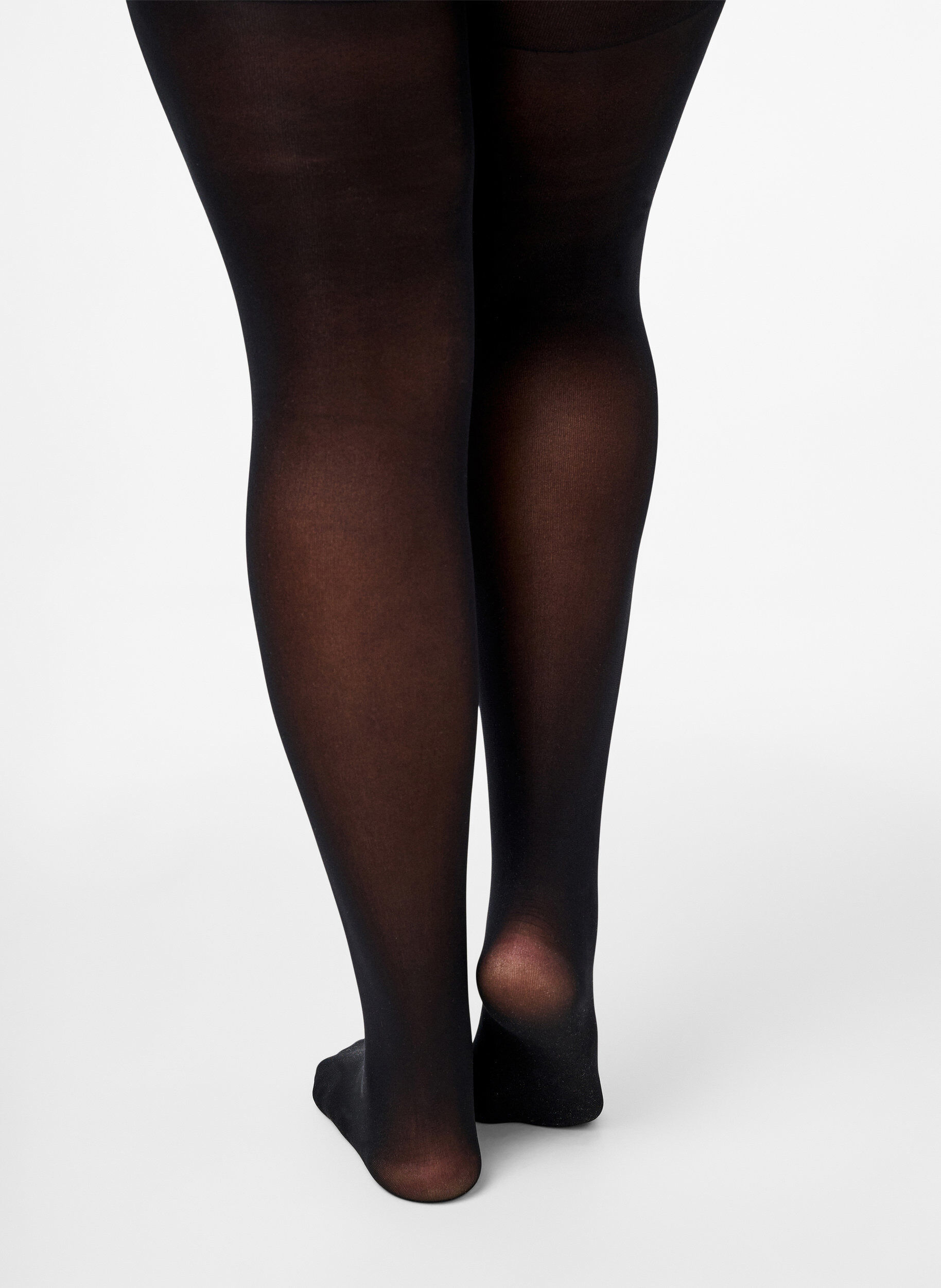 Zizzifashion60 denier tights with push up and shaping effect, Black, Model image number 4