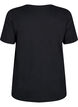 FLASH - T-shirt with motif, Black, Packshot image number 1