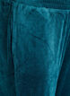 Loose velvet trousers, Green, Packshot image number 2