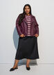 Satin midi skirt, Black, Model image number 1