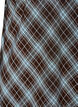 Checked A-line maxi skirt, Light Blue, Packshot image number 2
