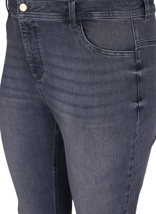 Extra slim Amy jeans with high waist, Grey Denim, Packshot image number 2