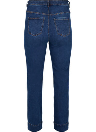 	 Regular fit Megan jeans with extra high waist, Blue denim, Packshot image number 1