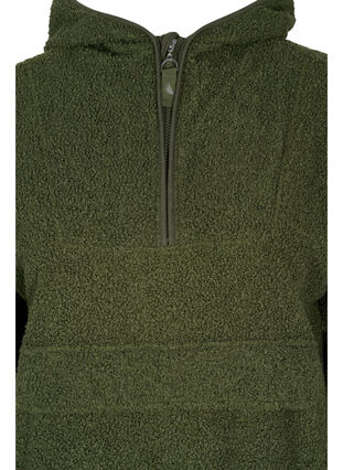 Teddy hoodie, Rifle Green, Packshot image number 2