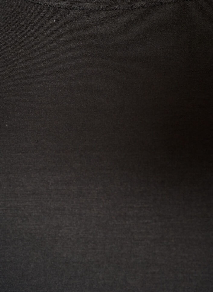 Jersey blouse with a layered look and lace, Black, Packshot image number 2