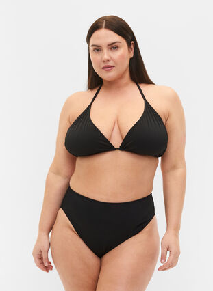 Tai bikini brief with regular waist, Black, Model image number 0