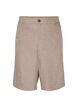 Loose high-waisted Bermuda shorts, Brown, Packshot image number 0