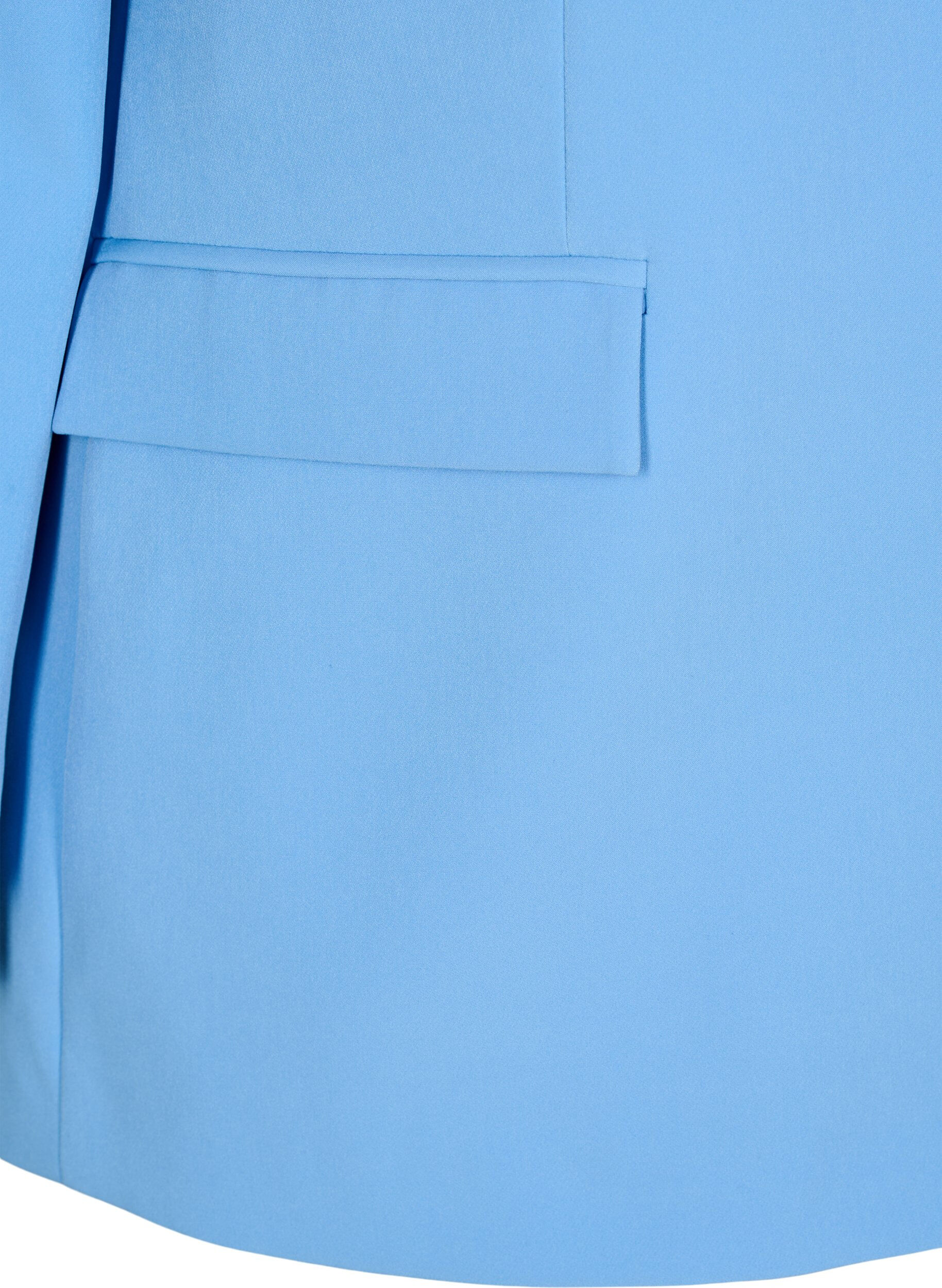 Zizzifashion Classic blazer with button closure, Light Blue, Packshot image number 3