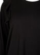 Long-sleeved blouse with ruffle details, Black, Packshot image number 2