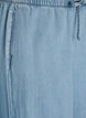 Wide-leg denim joggers with a high waist, Light Blue, Packshot image number 2