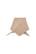 Knitted triangle scarf, Beige, Packshot image number 1