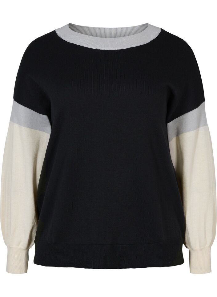 5110283 Black Knitted Jumper