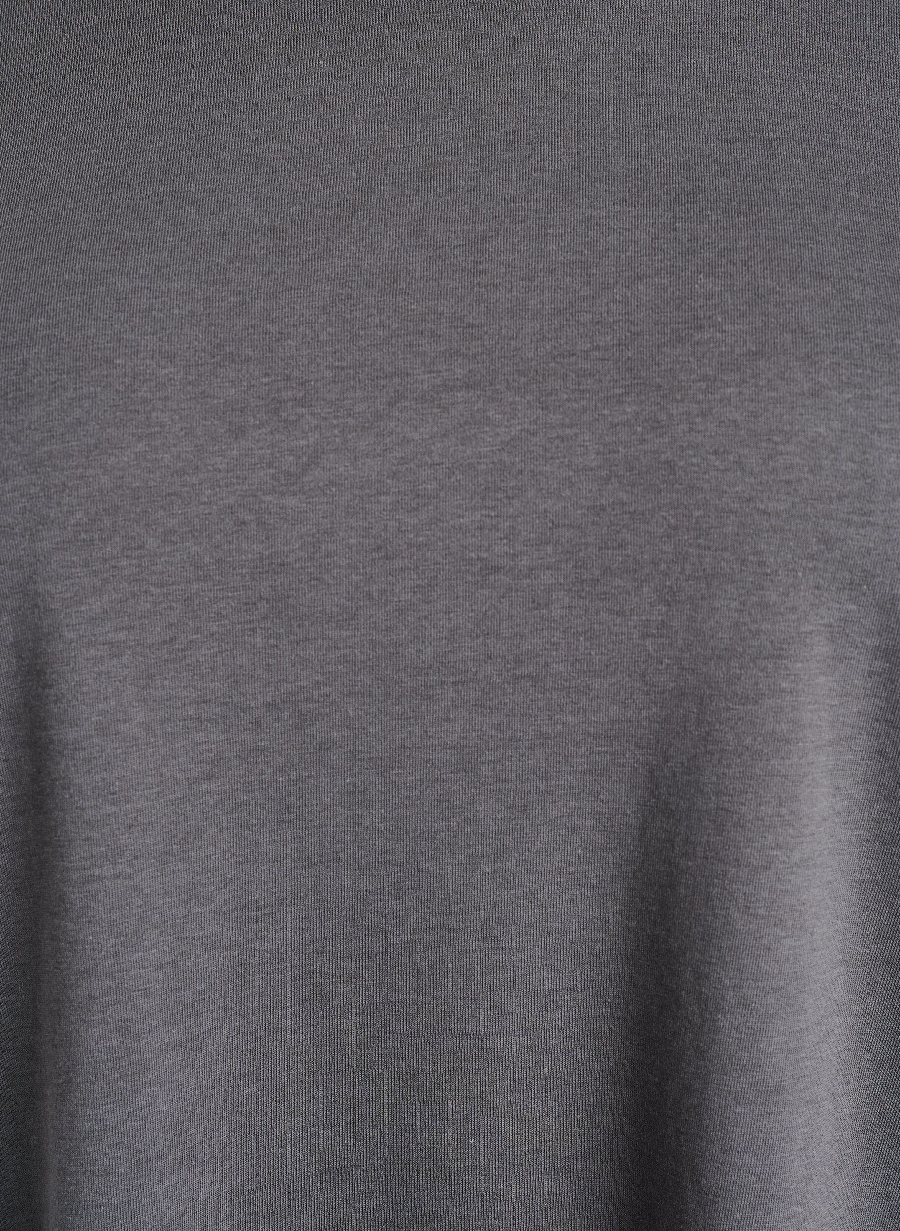 Zizzifashion Short-sleeved t-shirt in a cotton blend, Dark Grey, Packshot image number 2
