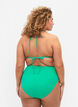 Bikini bottoms with high waist, Green, Model image number 1