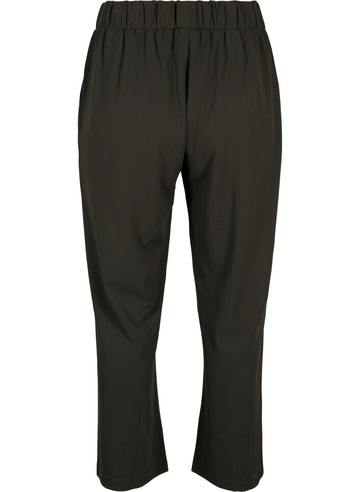 Loose trousers with pockets, Green, Packshot image number 1