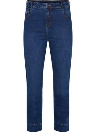 	 Regular fit Megan jeans with extra high waist, Blue denim, Packshot image number 0
