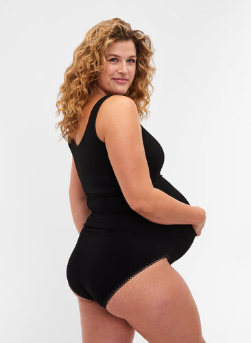Maternity knickers, Black, Model image number 1