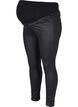 	 Coated Pregnancy Pants, Black, Packshot image number 0