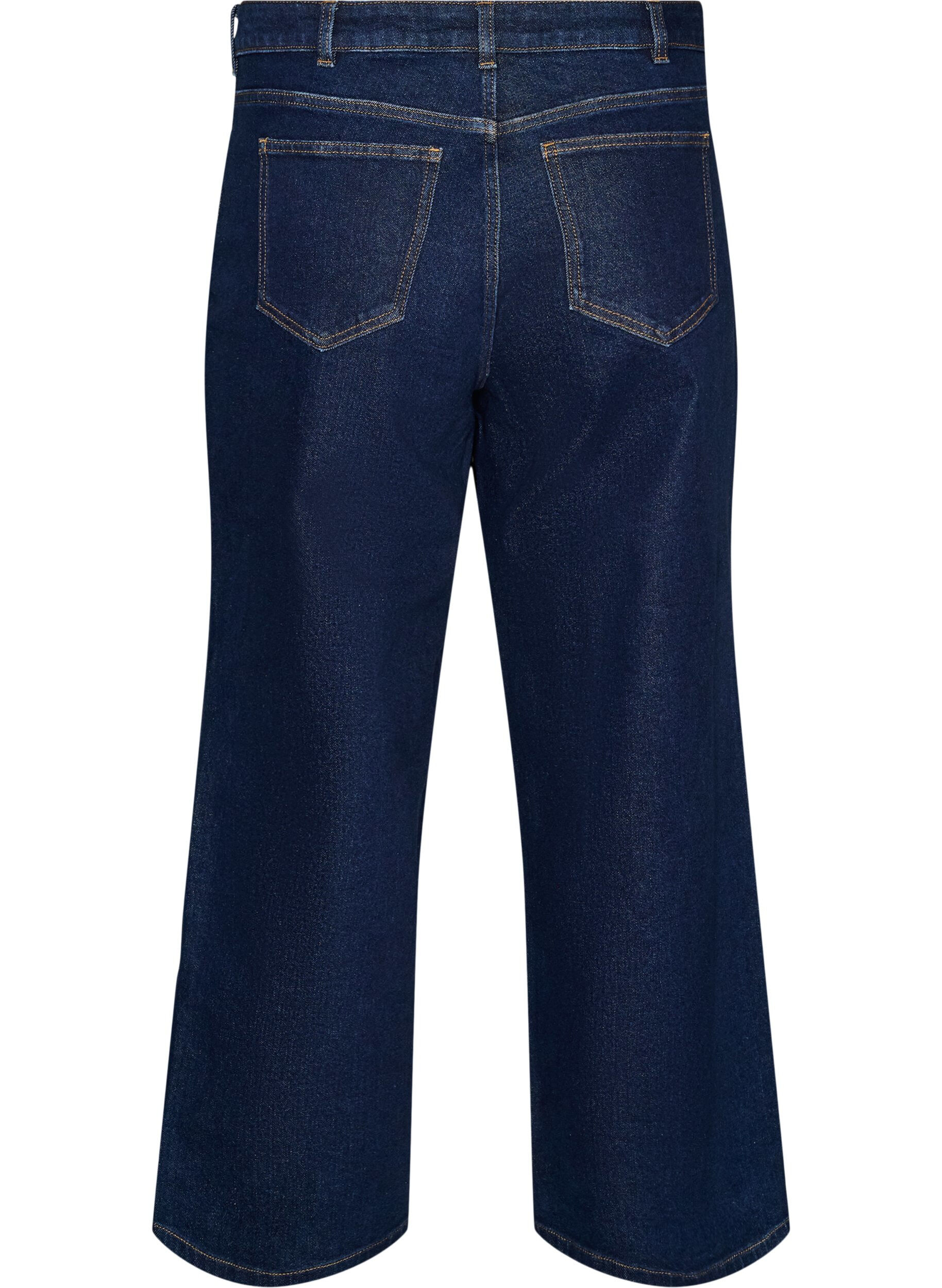 ZizzifashionMyra jeans with high waist and wide fit, Blue, Packshot image number 1