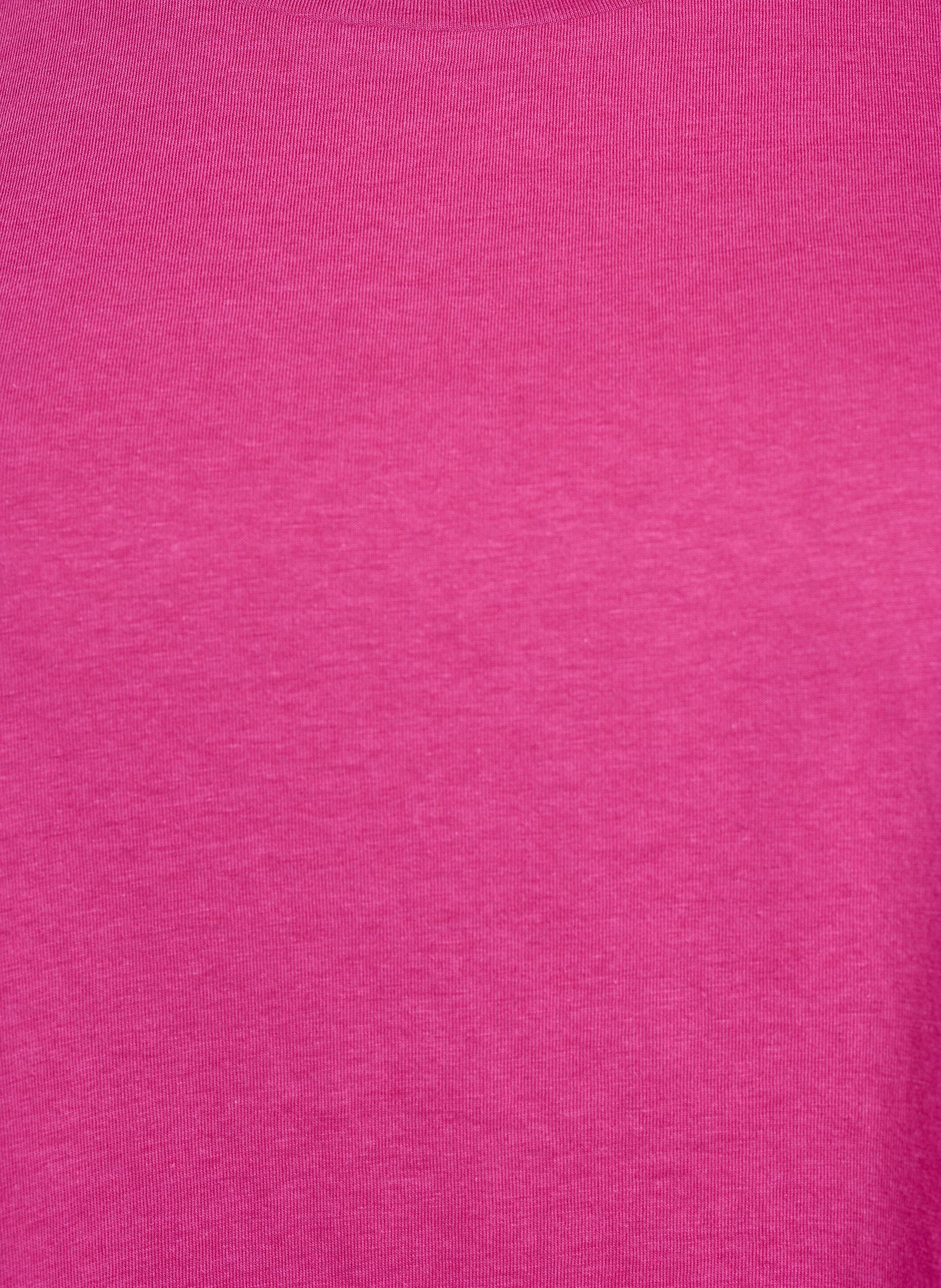 ZizzifashionShort sleeve cotton blend T-shirt, Rose, Packshot image number 2