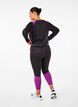 Base layer bottoms with contrast details, Black w. Charisma, Model image number 1
