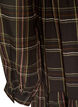 Checked midi dress with a tiered skirt, Brown, Packshot image number 3