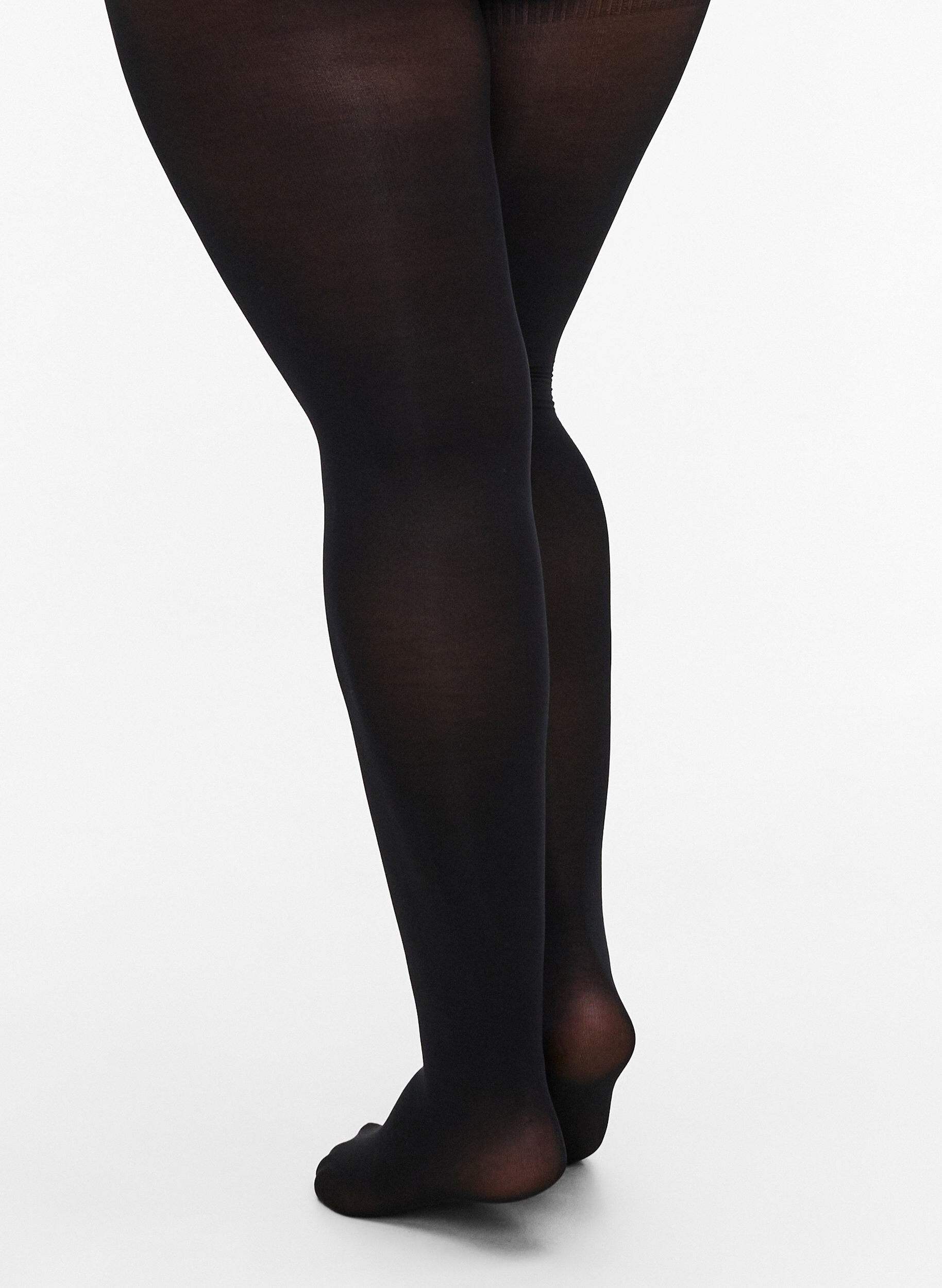 Zizzifashion2-pack tights in 60 denier, Black, Model image number 1