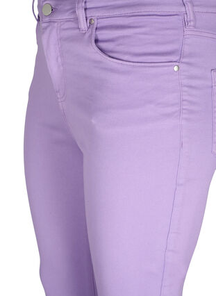 High waisted Amy jeans with super slim fit, Chalk Violet, Packshot image number 2