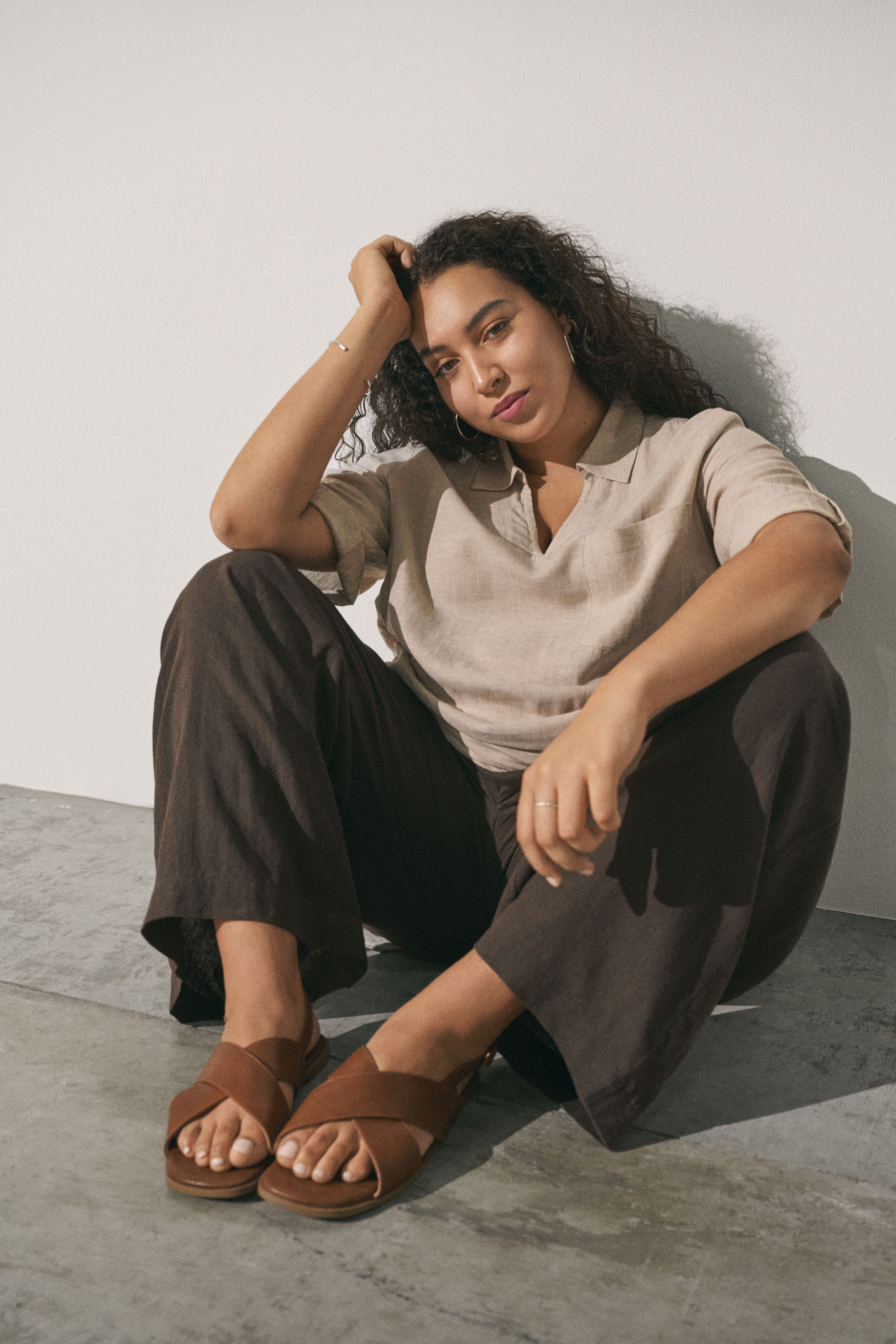 Zizzifashion Linen, , Model