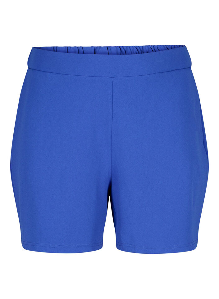 FLASH - Loose shorts with pockets, Blue, Packshot image number 0