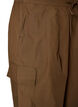 Cotton cargo trousers with a balloon leg, Brown, Packshot image number 2