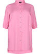 	 Long shirt with 3/4 sleeves in lyocell (TENCEL™), Rosebloom, Packshot image number 0