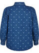 Denim shirt with hearts, L. Blue D. W. Heart, Packshot image number 1