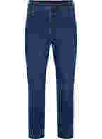 	 Regular fit Megan jeans with extra high waist, Blue denim, Packshot