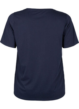 FLASH - T-shirt with motif, Navy Bl Rose Gold, Packshot image number 1