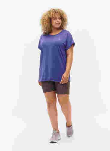Short sleeved workout t-shirt, Liberty, Model image number 2