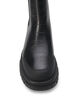 Wide fit - Croco Chelsea boot in leather, Black, Packshot image number 3