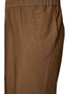 Trousers with glitter and wide legs, Brown, Packshot image number 2